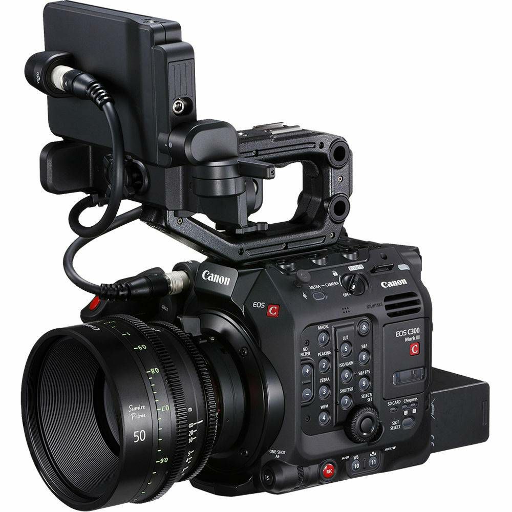 Canon EOS C300 Mark III EF Body Cinema Camcorder (3795C003AA)