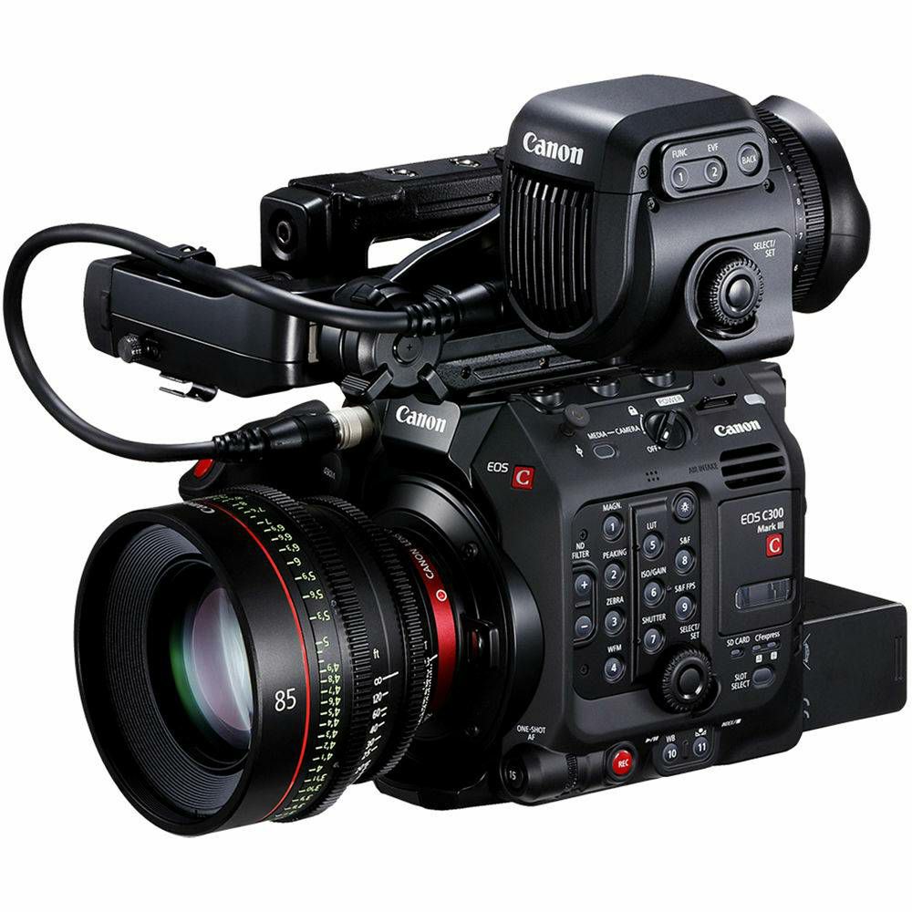 Canon EOS C300 Mark III EF Body Cinema Camcorder (3795C003AA)