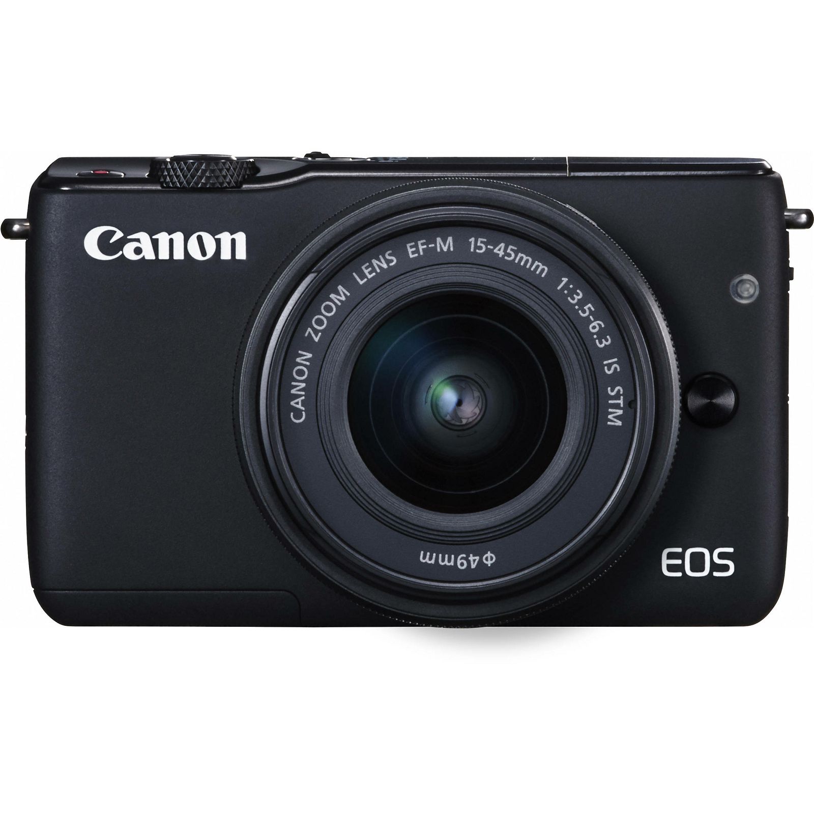 Canon EOS M10 15-45 KIT Black crni WIFI Mirrorless Digital Camera bezzrcalni digitalni fotoaparat + 15-45mm objektiv (0584C012AA)