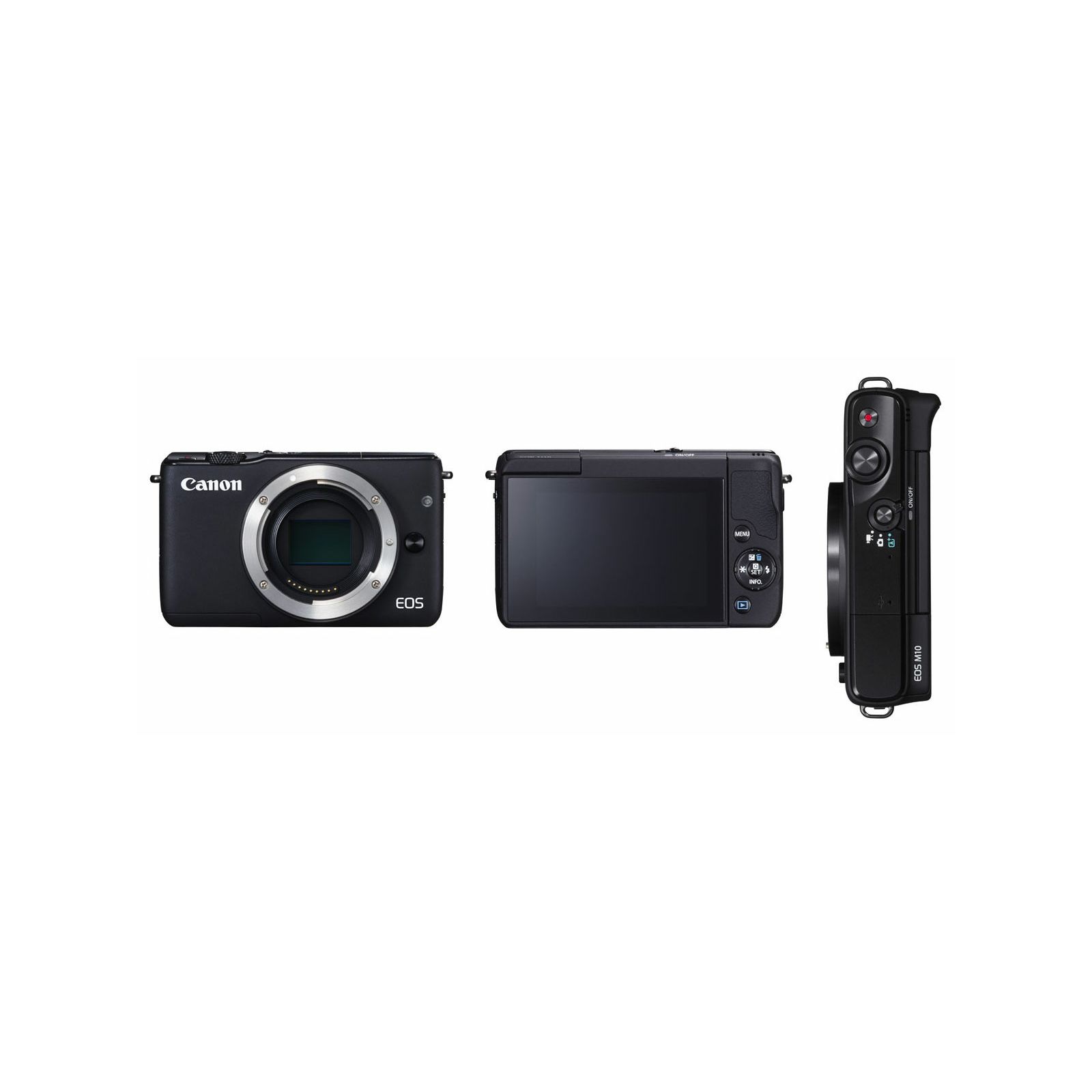 Canon EOS M10 Black Body WIFI Mirrorless Digital Camera bezzrcalni digitalni fotoaparat (0584C002AA)