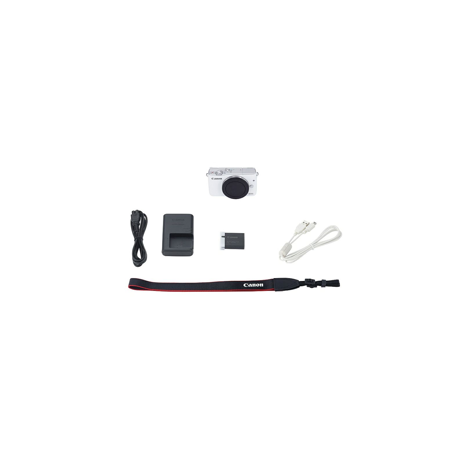 Canon EOS M10 White Body WIFI Mirrorless Digital Camera bezzrcalni digitalni fotoaparat (0922C002AA)