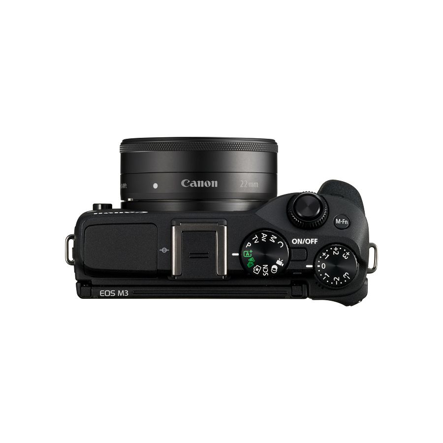 Canon EOS M3 + 18-55 STM Black Premium Kit (SanDisk Extreme 16gb 80Mbs + futrola) (9694B074AA)