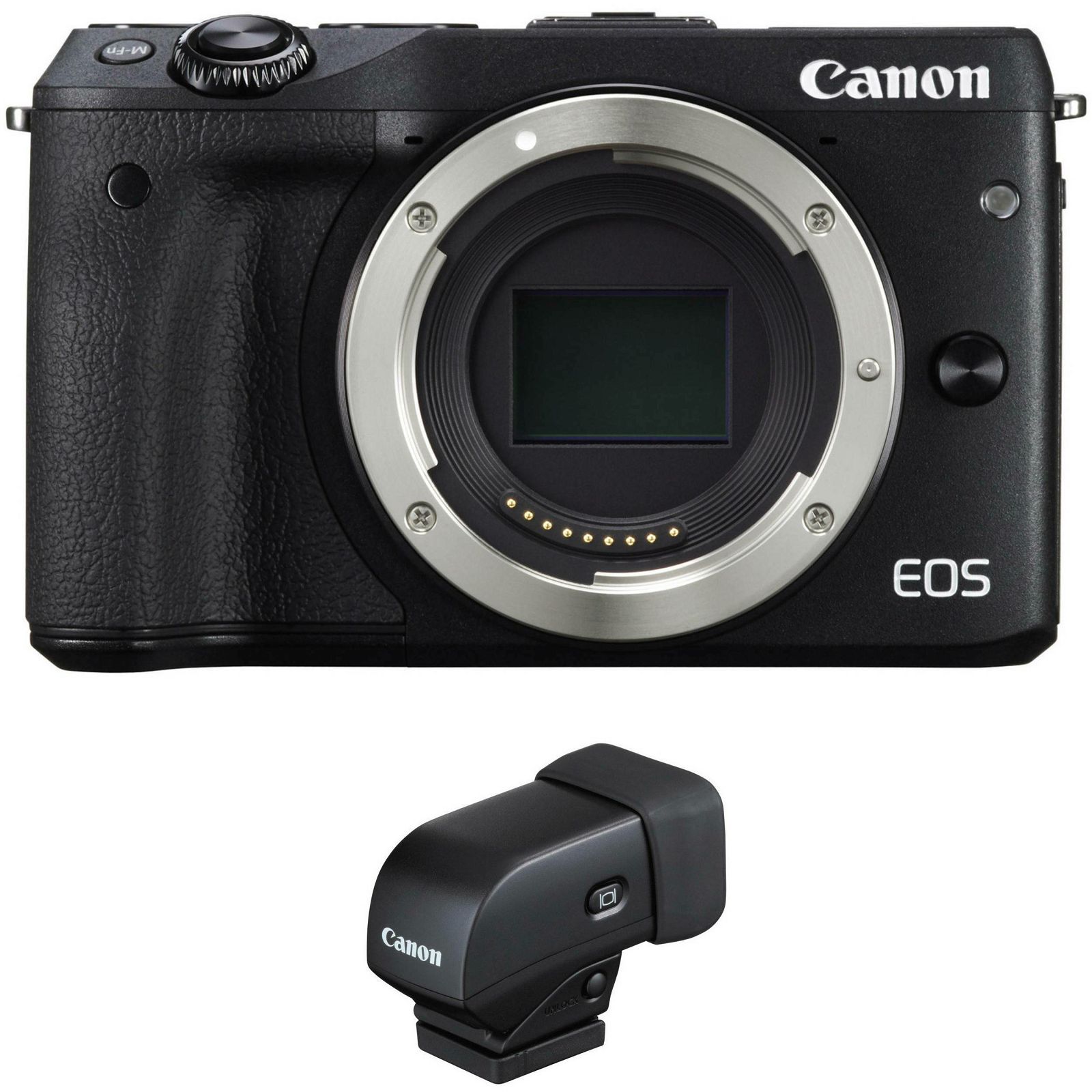 Canon EOS M3 + ViewFinder Black crni Mirrorless Digital Camera Digitalni fotoaparat (9694B076AA)