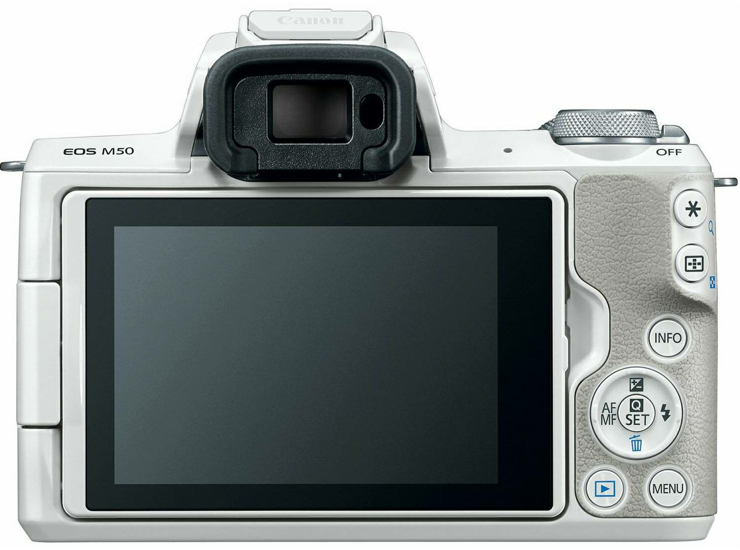 Canon EOS M50 Body White Mirrorless Digital Camera bijeli Digitalni fotoaparat tijelo (2681C063AA)