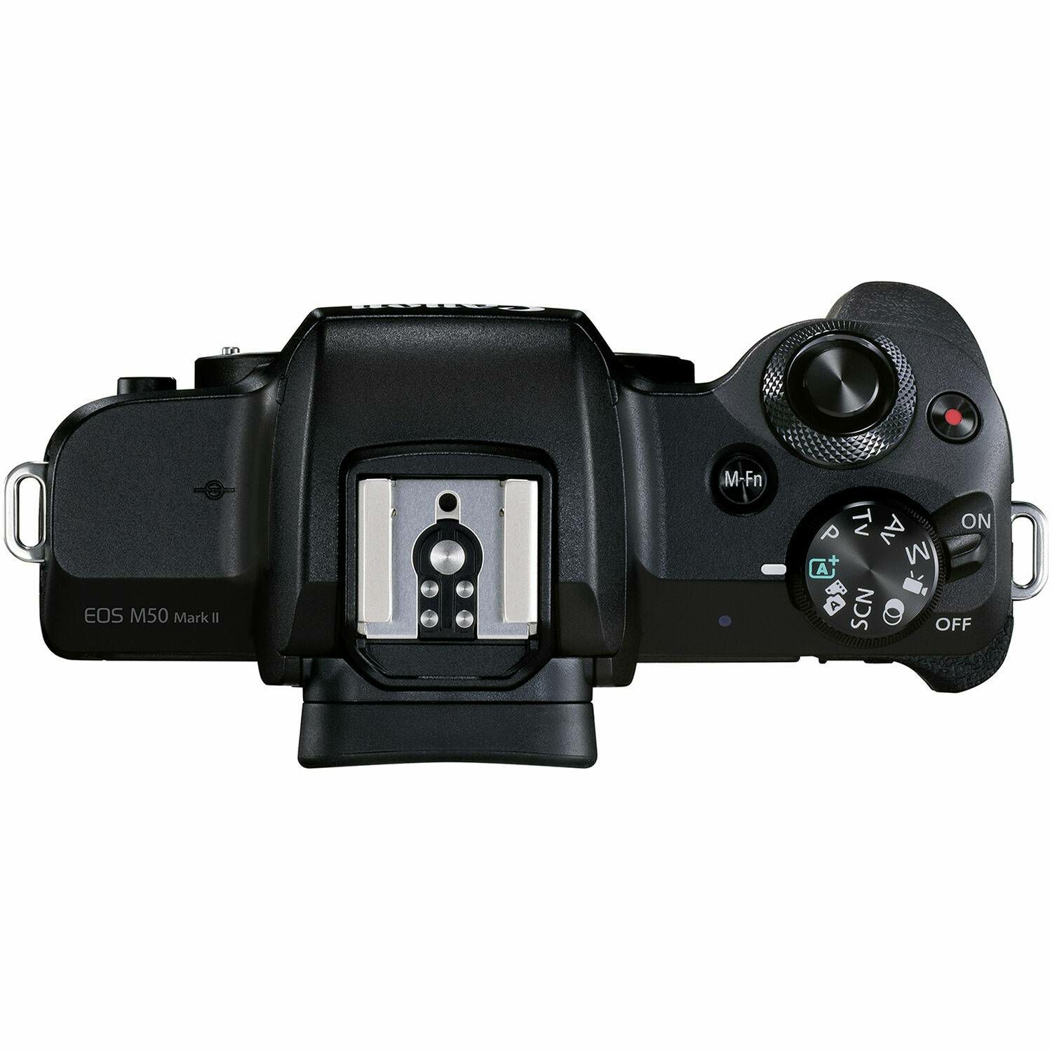 Canon EOS M50 Mark II + EF-M 15-45mm f/3.5-6.3 IS STM + EF-M 55-200mm f/4.5-6.3 IS STM Black Mirrorless Camera bezrcalni fotoaparat (4728C041AA) - CASH BACK