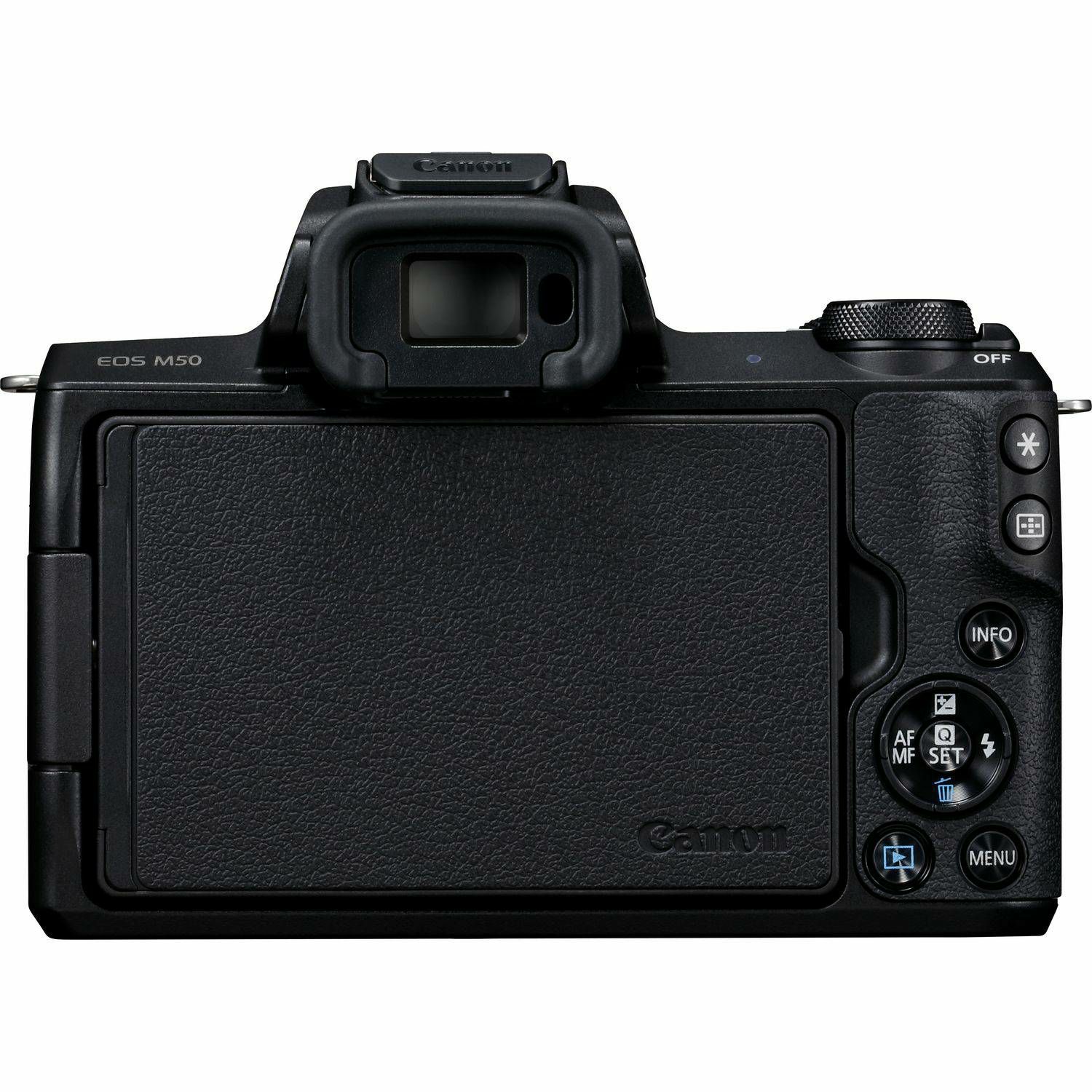 Canon EOS M50 Mark II + EF-M 15-45mm f/3.5-6.3 IS STM + SB130 + SD 16GB Mirrorless Camera bezrcalni fotoaparat (4728C058AA) 