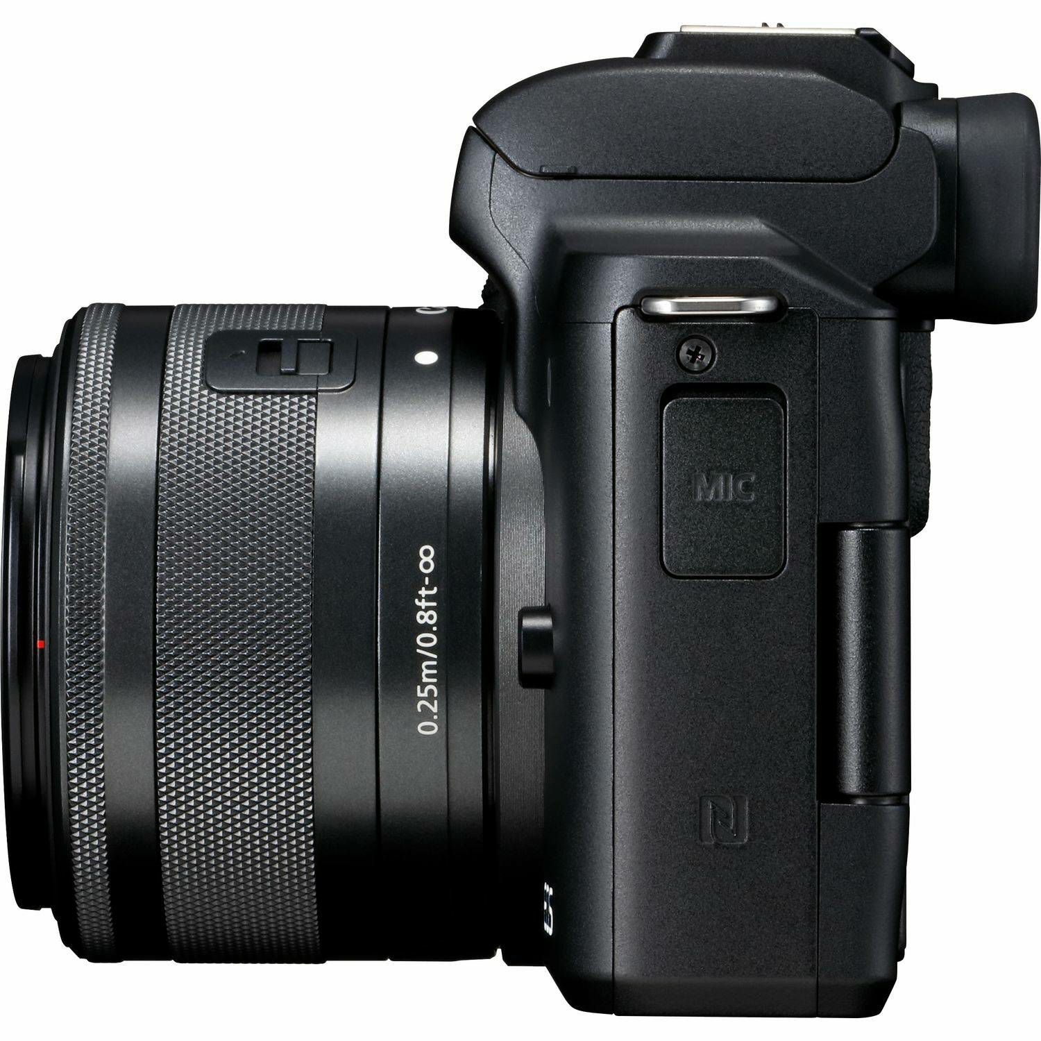 Canon EOS M50 Mark II + EF-M 15-45mm f/3.5-6.3 IS STM + SB130 + SD 16GB Mirrorless Camera bezrcalni fotoaparat (4728C058AA) 