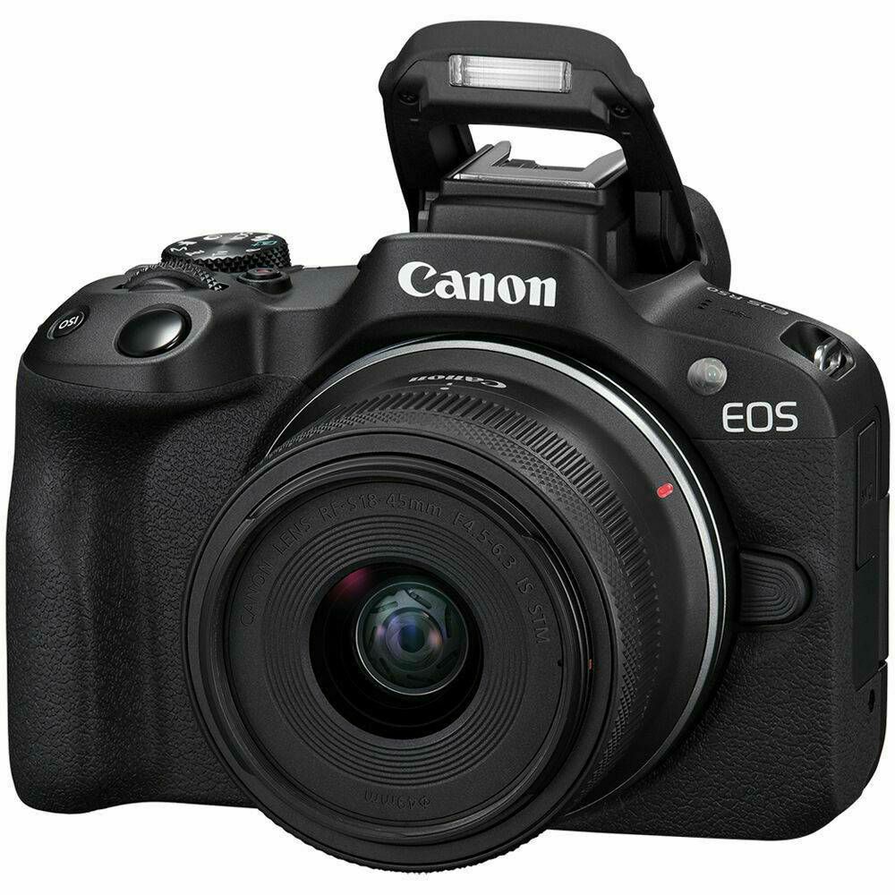 Canon EOS R50 + RF-S 18-45mm + RF-S 55-210mm STM + GRATIS Canon LP-E17 baterija 