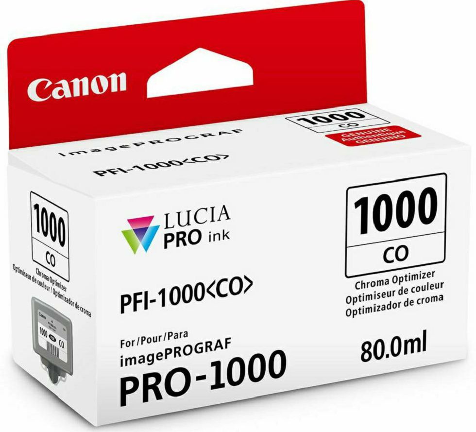 Canon Ink Tank PFI-1000 Lucia PRO Chroma Optimizer 80ml PFI1000CHO premaz tinta za printer imagePROGRAF PRO-1000 (0556C001AA)