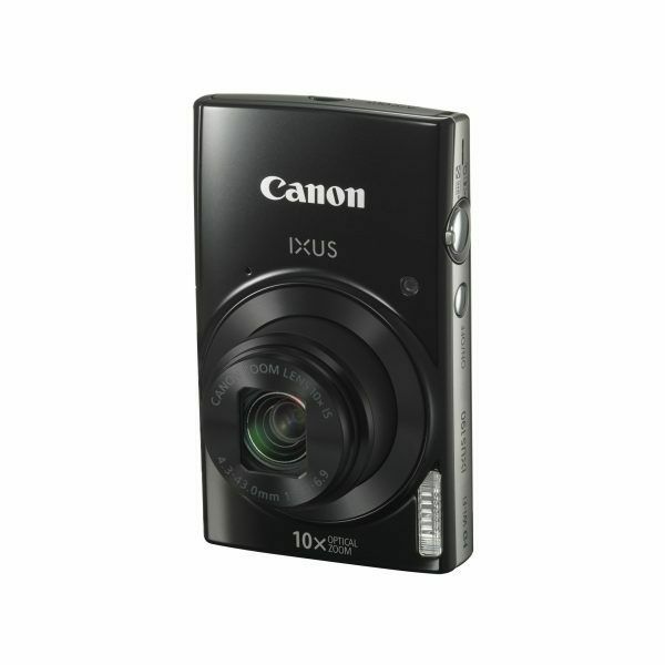 Canon IXUS 190 Black KIT EU26 crni kompaktni digitalni fotoaparat