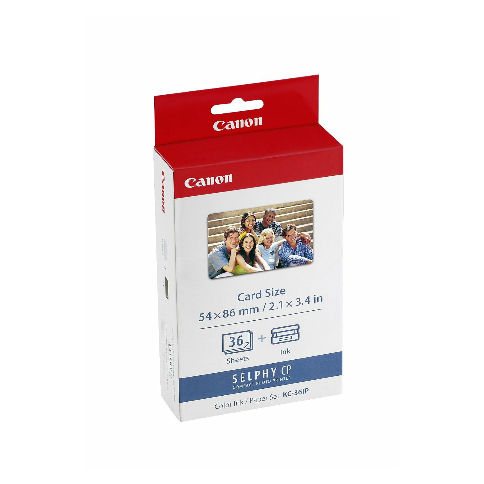 Canon KC-36IP foto papir 36 listova 10x15cm za printere Selphy CP910, CP900, CP800, CP780, CP740, CP760, CP740, CP-100, CP-200, CP-220, CP-300, CP-330, Selphy CP400, CP510, CP600, CP710 (7739A001AH)