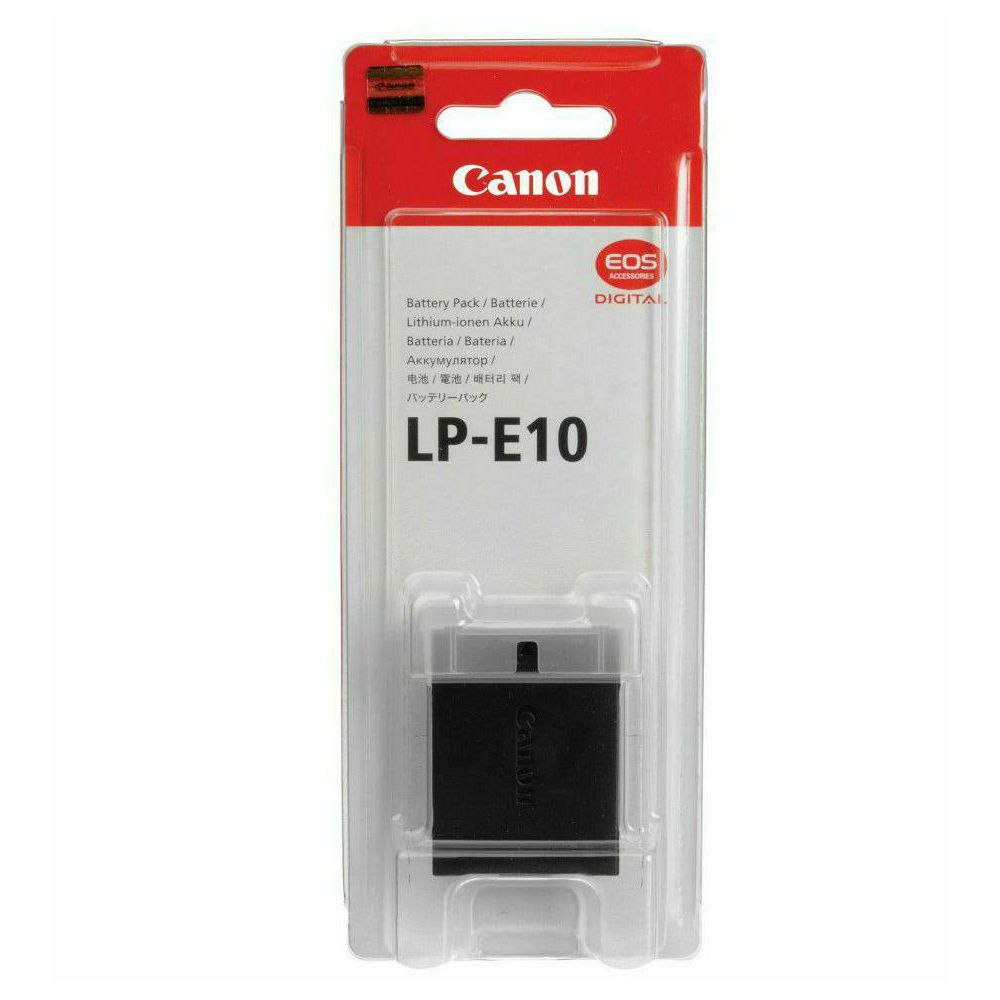 Canon LP-E10 860mAh 7.4V baterija za EOS 1300D 1200D 1100D Rebel T6 T5 T3 Lithium-Ion Battery Pack (5108B002AA)