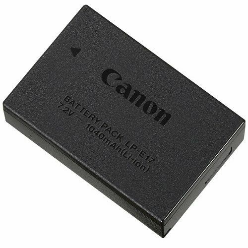 Canon LP-E17 baterija za EOS 850D, 800D, 250D, 77D, 760D, 750D, 200D, RP, M6 II, M5, M3, Rebel T6i, T6s Lithium-Ion Battery Pack (9967B002AA)
