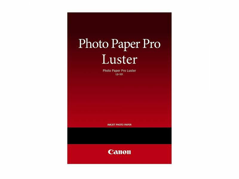 Canon Photo Paper Pro Luster LU-101 29.7x42cm A3 20 listova foto papir za ispis fotografije Matte 260gsm ISO92 0.26mm 20 sheets LU101A3 (6211B007AA)