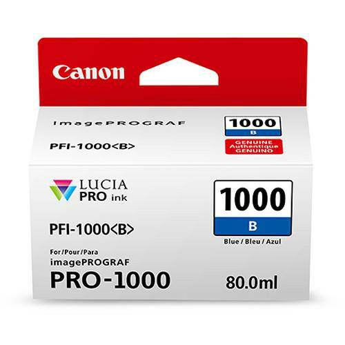 Canon Pigment Ink Tank PFI-1000 Lucia PRO Blue 80ml PFI1000B plava tinta za printer imagePROGRAF PRO-1000 (0555C001AA)