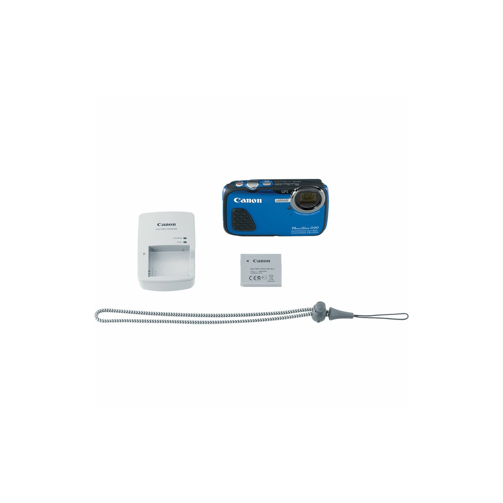 Canon Powershot D30 Blue plavi vodootporni digitalni fotoaparat Waterproof Digital Camera AJ9337B002AA