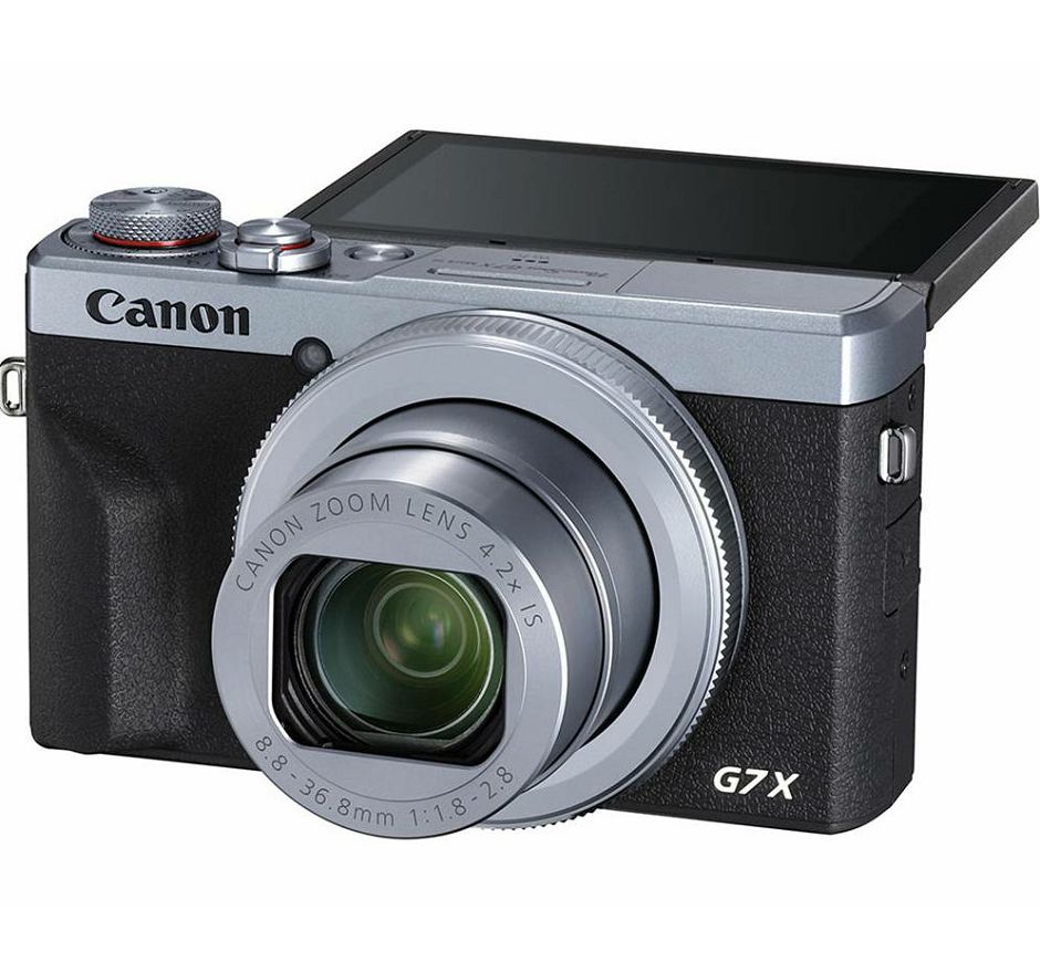 Canon PowerShot G7X III Battery KIT Silver kompaktni digitalni fotoaparat G7X G7 X Mark MK3 (3638C016AA)