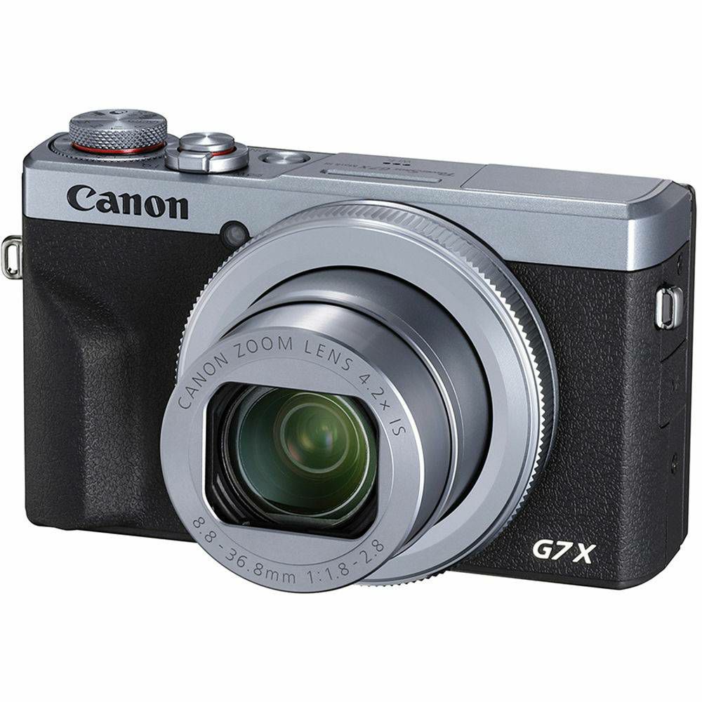 Canon PowerShot G7X III Silver kompaktni digitalni fotoaparat G7X G7 X Mark MK3 (3638C013AA) - CASH BACK