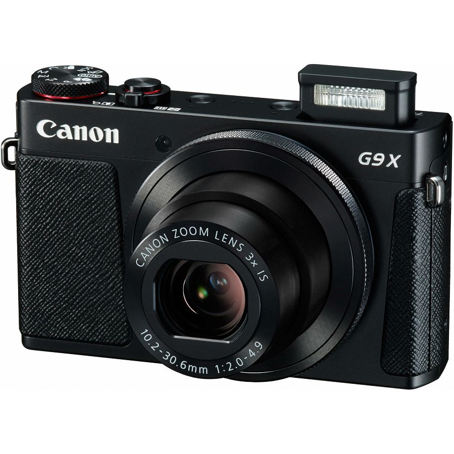 Canon PowerShot G9X Black crni digitalni fotoaparat 20,2MP 3x G9 x zoom digital camera