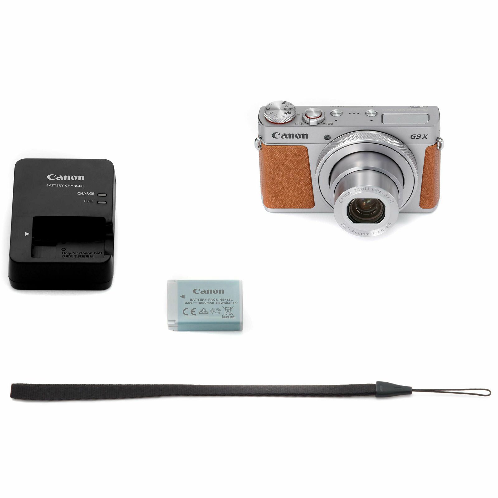 Canon Powershot G9X II Silver srebreni kompaktni digitalni fotoaparat (1718C002AA)