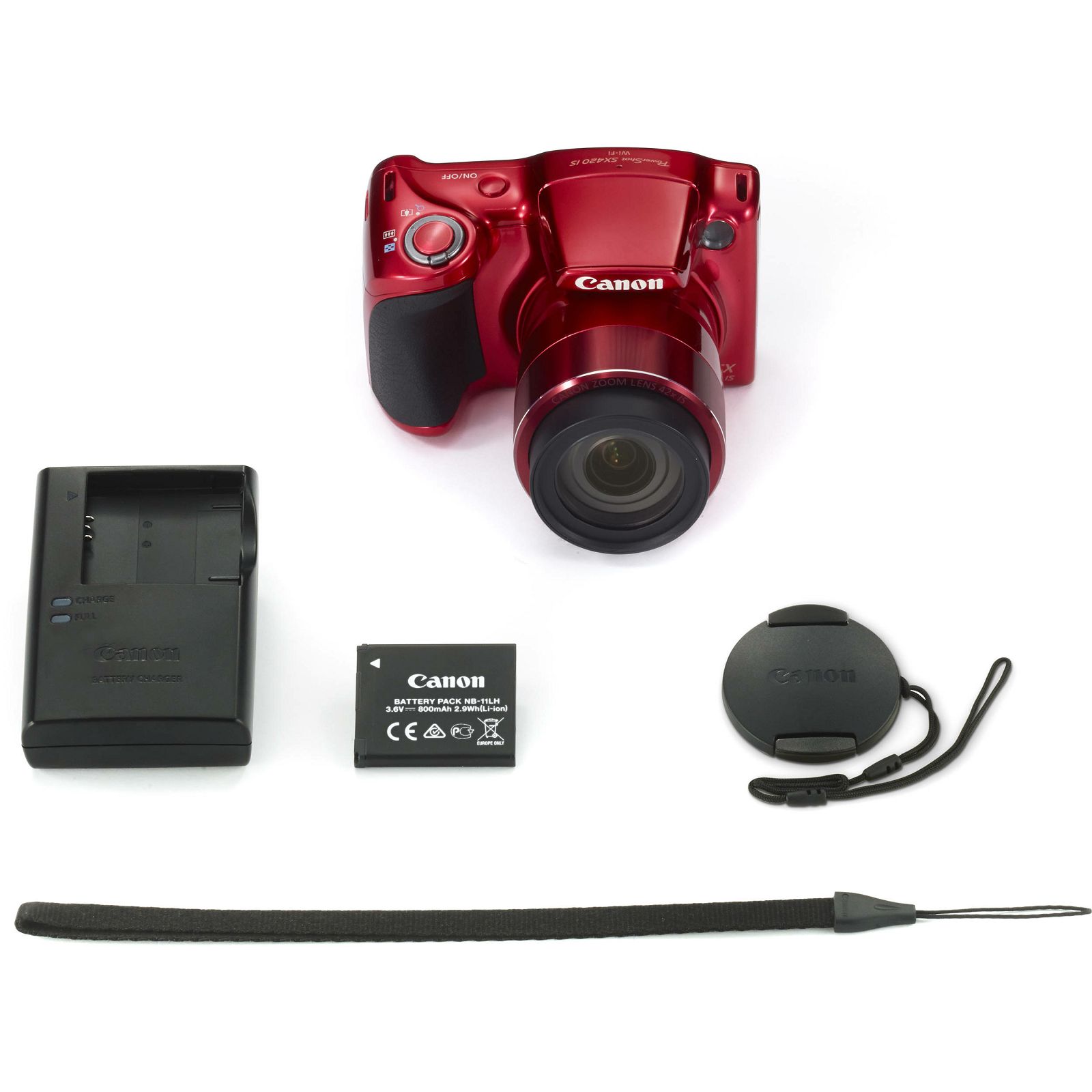 Canon Powershot SX420IS Red EU23 1069C002AA SX420 IS crveni digitalni fotoaparat