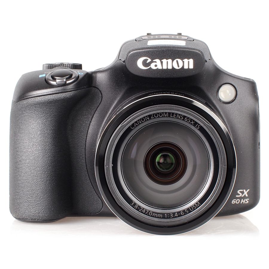 Canon PowerShot SX60 HS kompaktni digitalni fotoaparat SX60HS ultrazoom 65x s integriranim objektivom 3.8-247mm f/3.4-6.5 USM (9543B002AA)