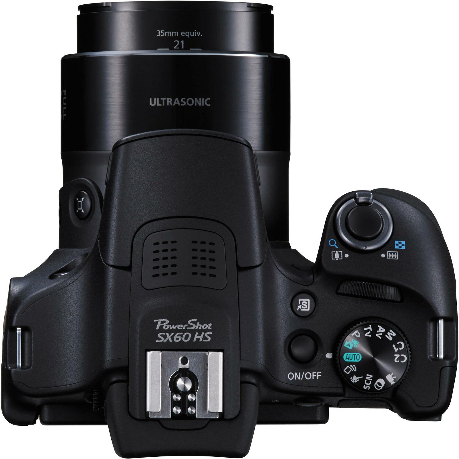 Canon PowerShot SX60 HS kompaktni digitalni fotoaparat SX60HS ultrazoom 65x s integriranim objektivom 3.8-247mm f/3.4-6.5 USM (9543B002AA)