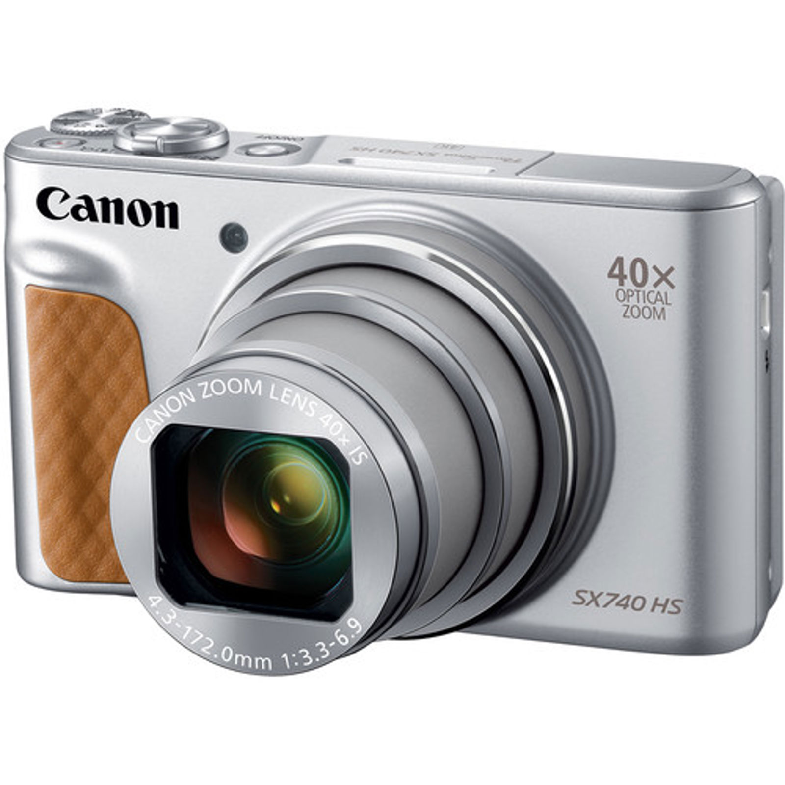 Canon PowerShot SX740 HS Lite Travel Silver (2956C043AA)