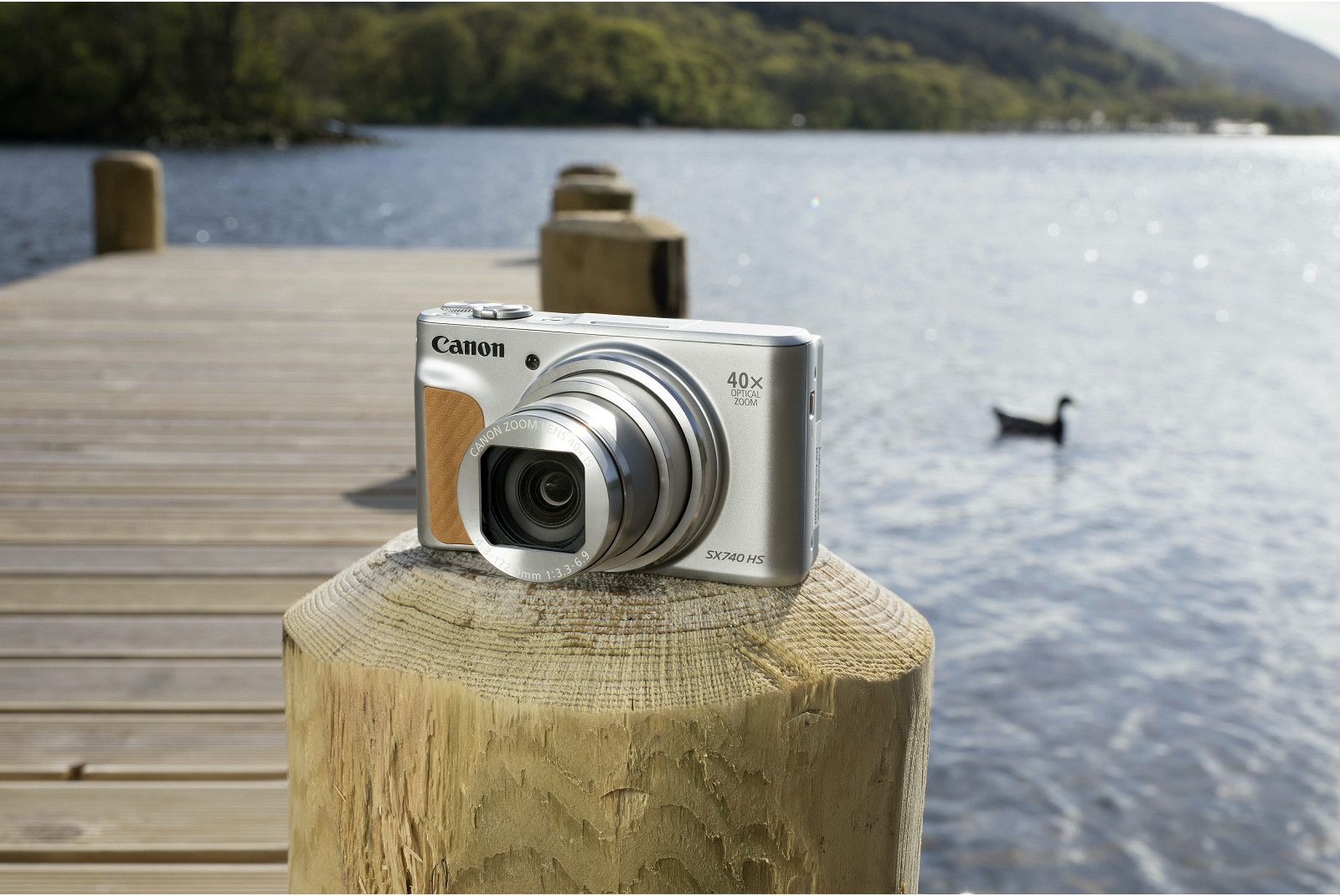 Canon PowerShot SX740 HS Silver srebreni kompaktni digitalni fotoaparat 4K 40x zoom (2956C002AA)