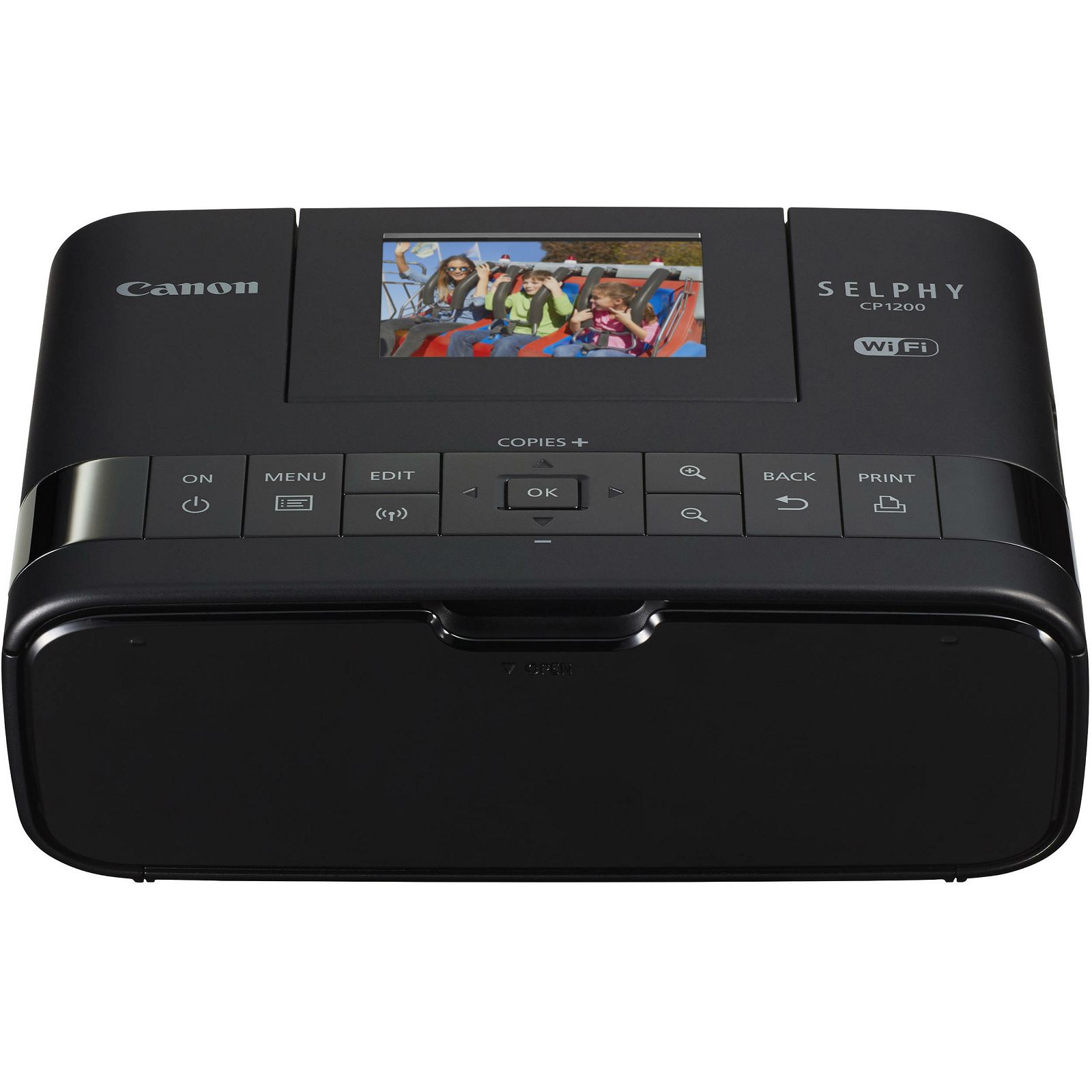 Canon Selphy CP1200 WiFi Black crni termalni sublimacijski foto printer Wireless Compact Photo termosublimacijski pisač (0599C002AA)