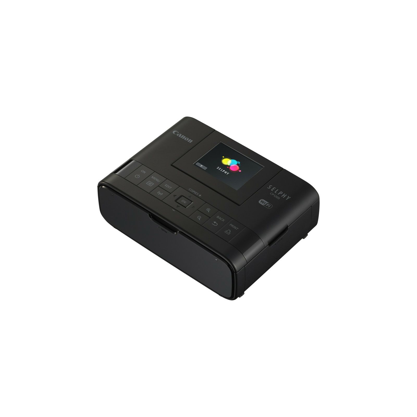 Canon Selphy CP1200 KIT Black crni termalni sublimacijski printer Wireless Compact Photo termosublimacijski pisač (0599C013AA)
