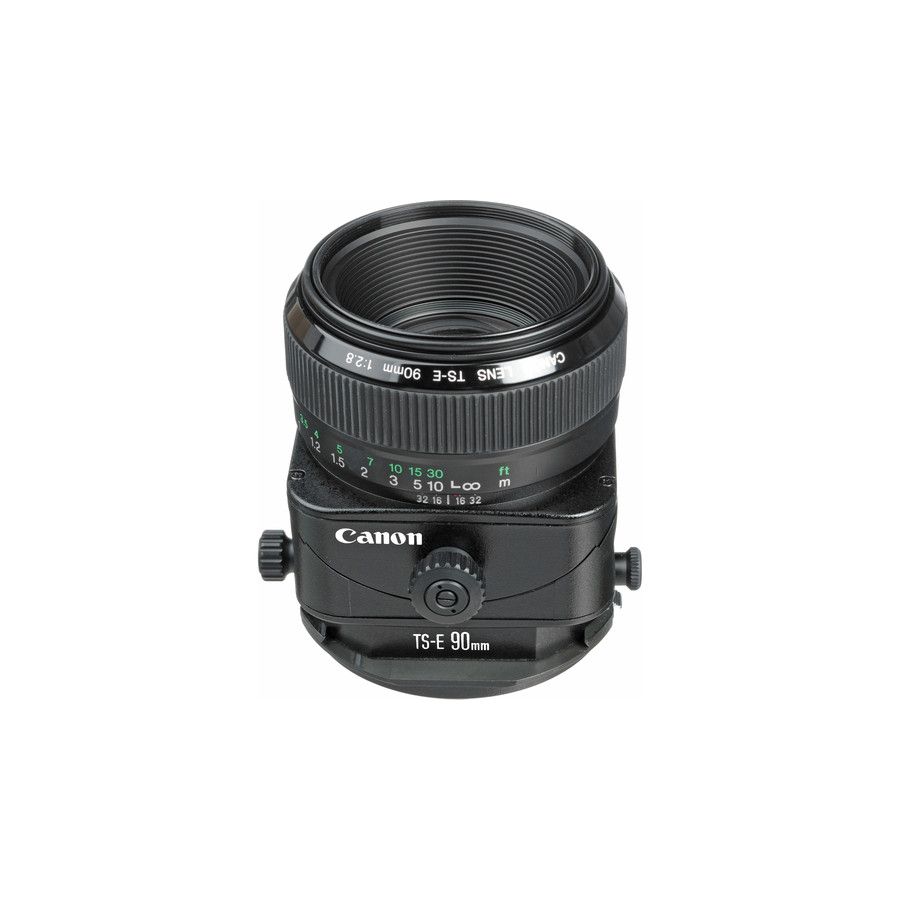 Canon TS-E 90mm f/2.8 tilt shift objektiv lens TS 90 2.8 f2.8 1:2,8 W/Case & Hood (2544A016AA)