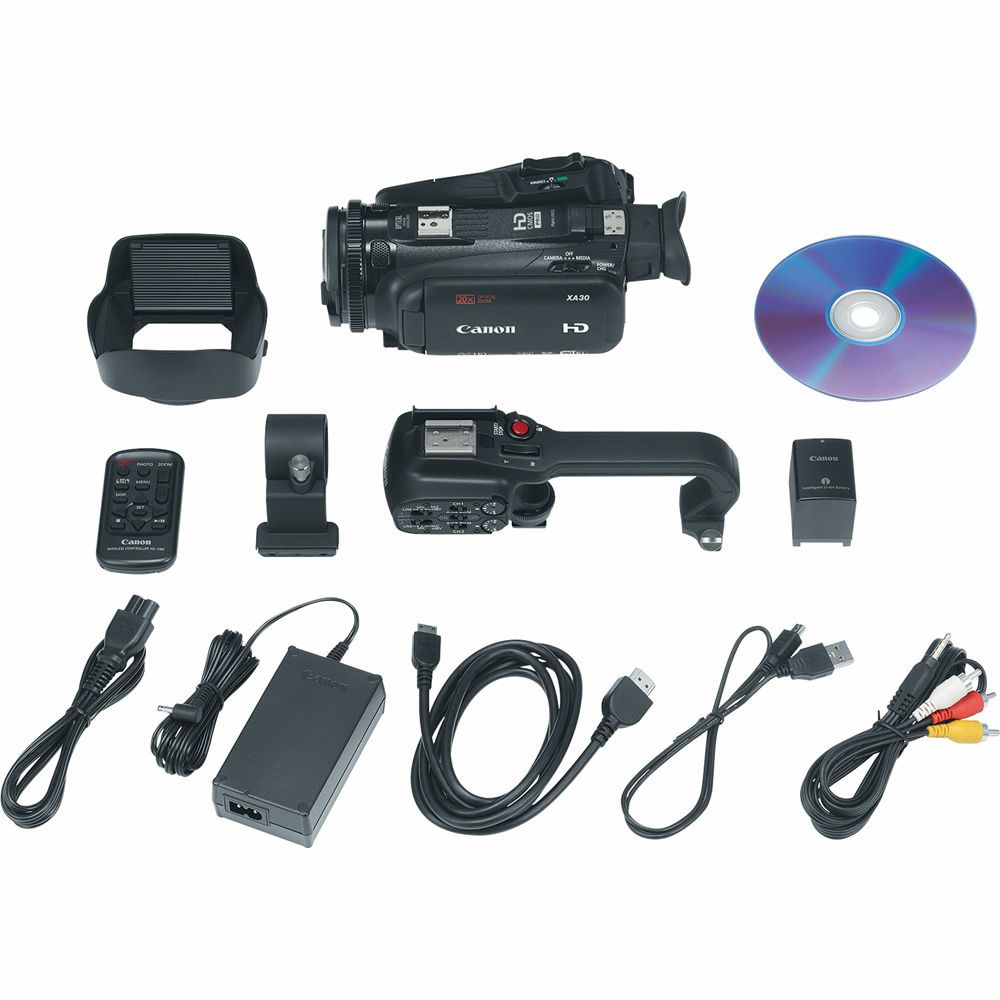 Canon XA30 Power KIT PRO Profesionalna video kamera kamkorder Professional Camcorder XA-30 + dodatna baterija BP-820