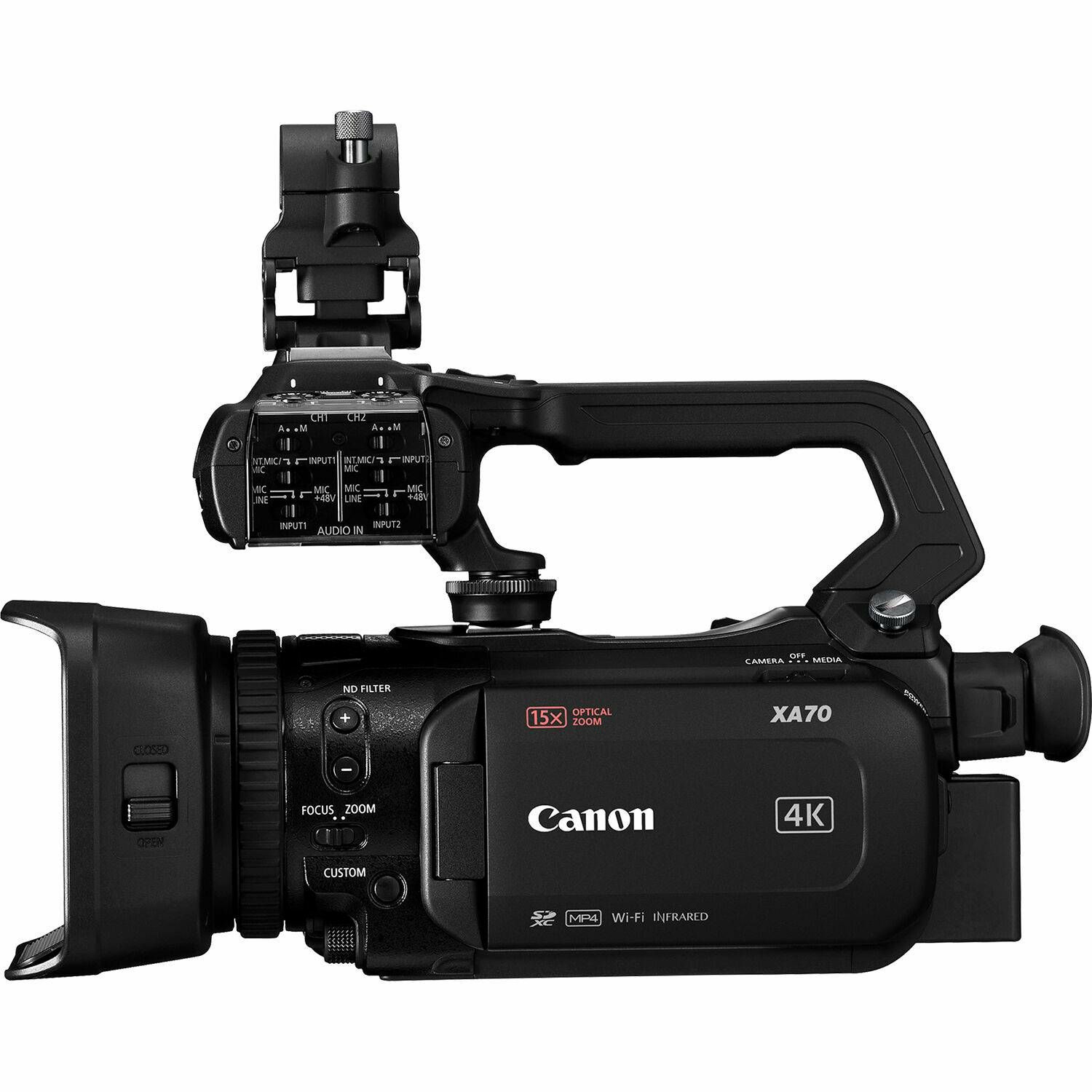Canon XA70 + Canon BP-828 baterija