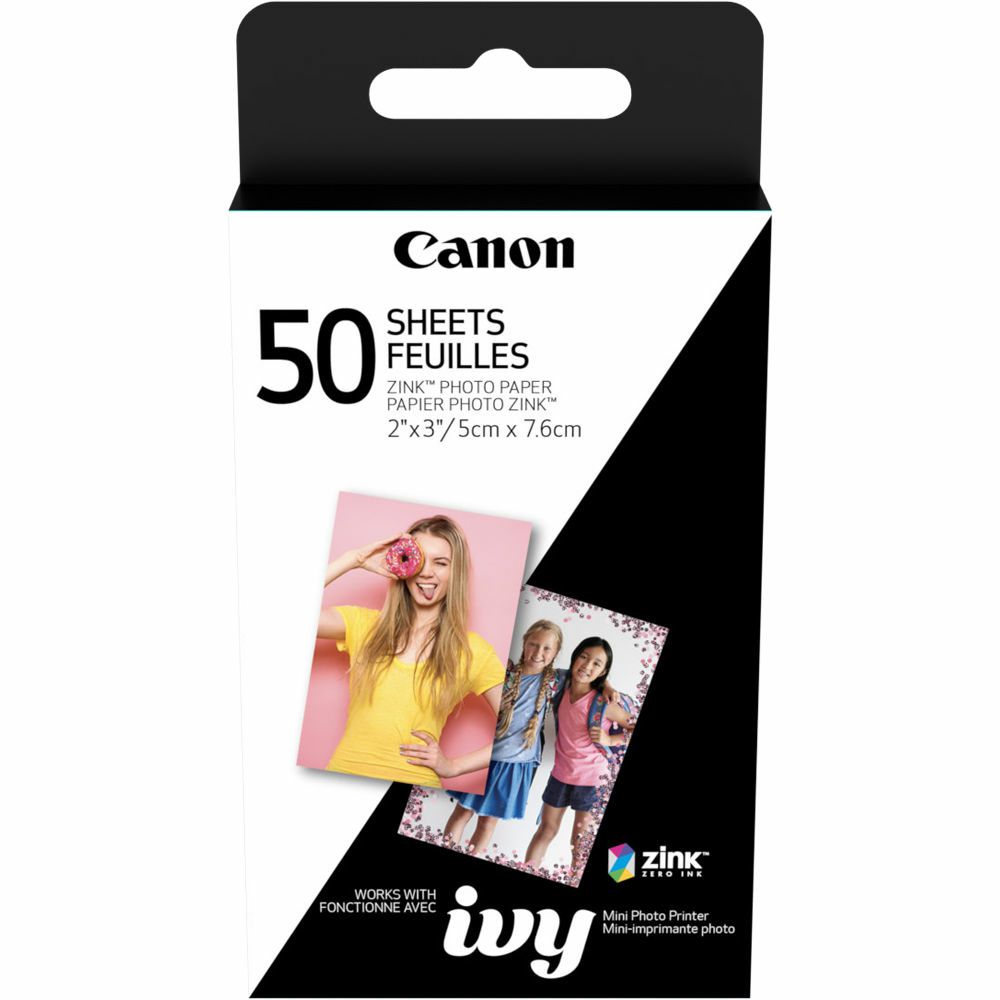 Canon Zink ZP-2030 Photo Paper Pack 2x3" 5.1x7.6cm foto papir za Zoemini Ivy printer (50 papira) (3215C002AA)