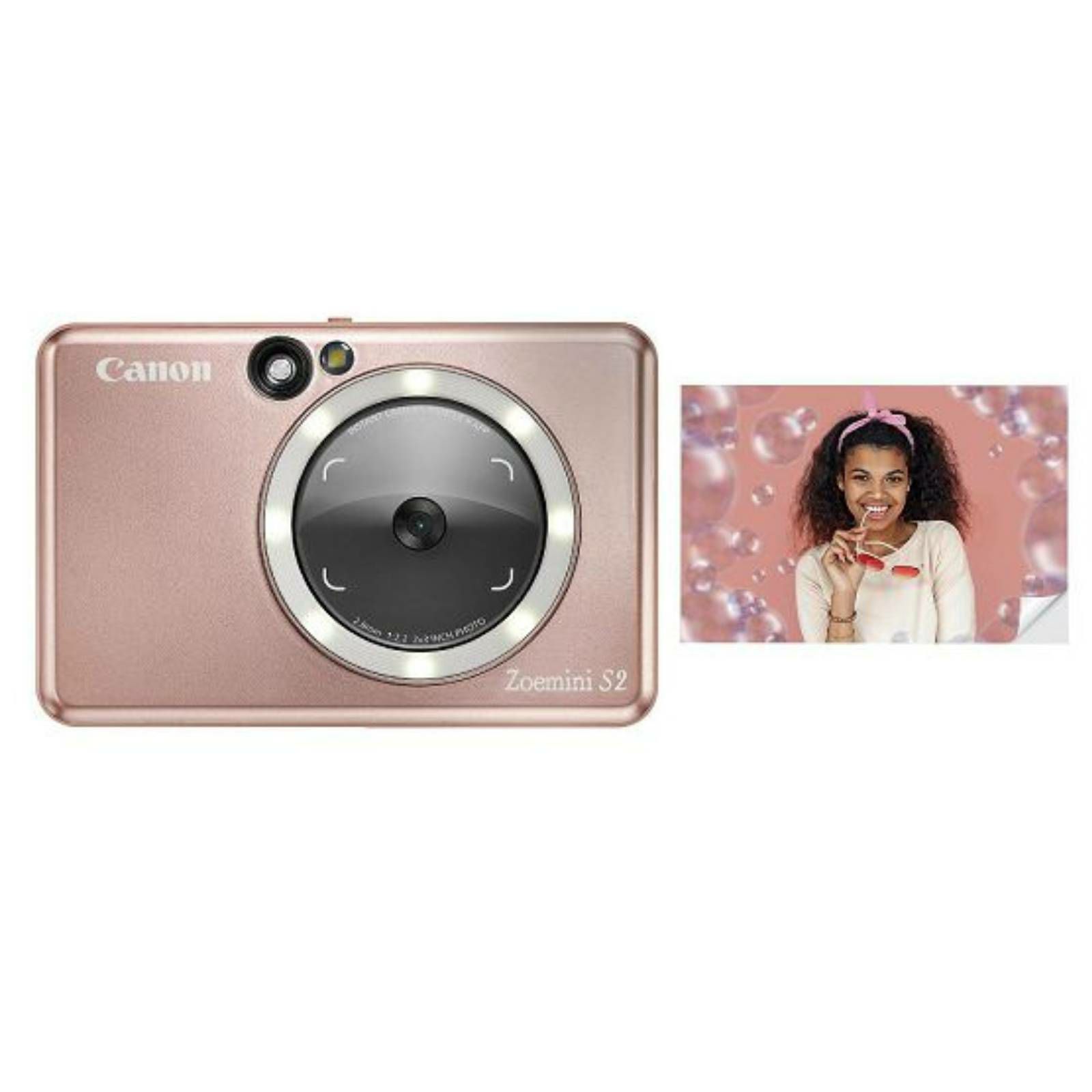 Canon Zoemini S2 Rose Gold Instant fotoaparat s trenutnim ispisom fotografije (4519C006AA)