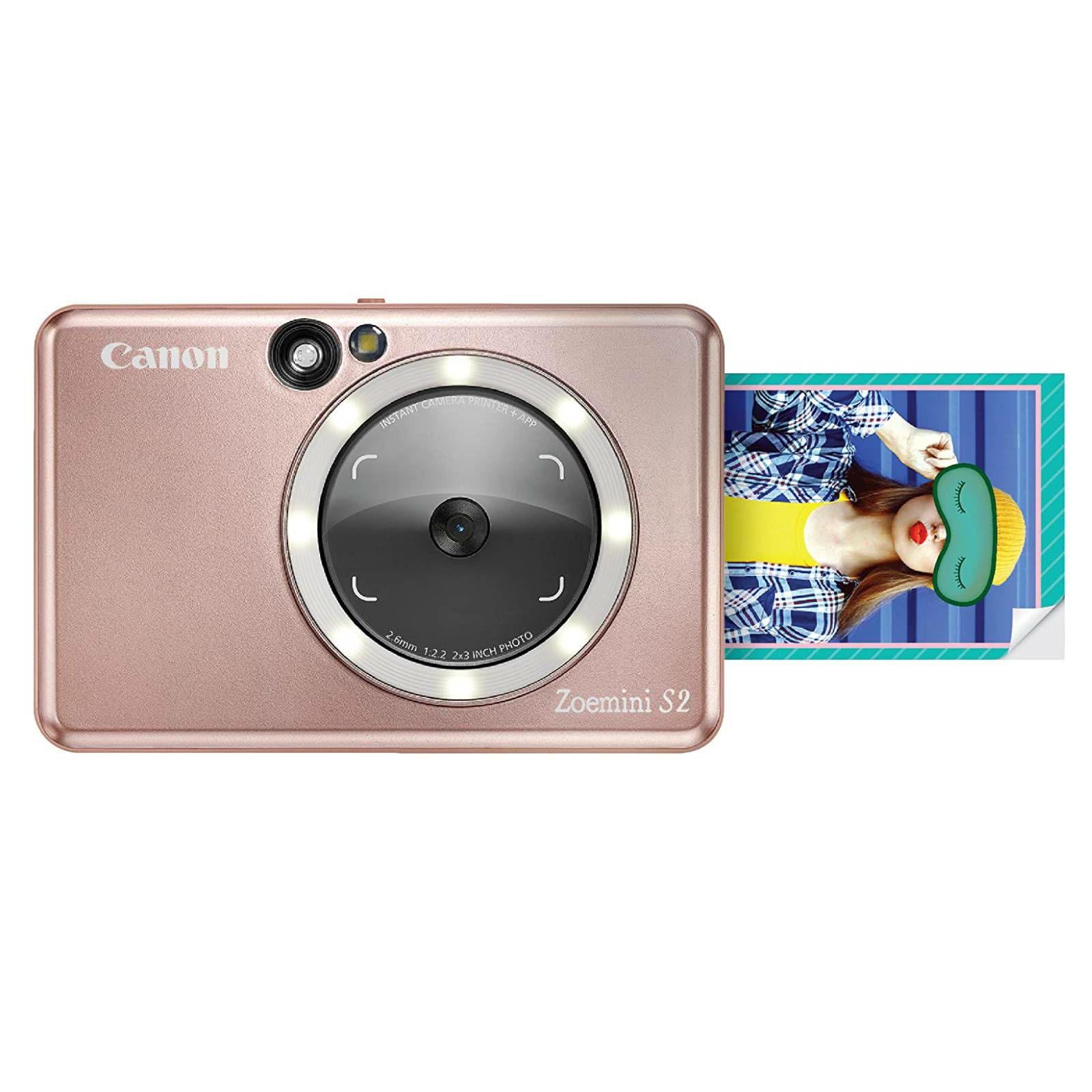Canon Zoemini S2 Rose Gold Instant fotoaparat s trenutnim ispisom fotografije (4519C006AA)