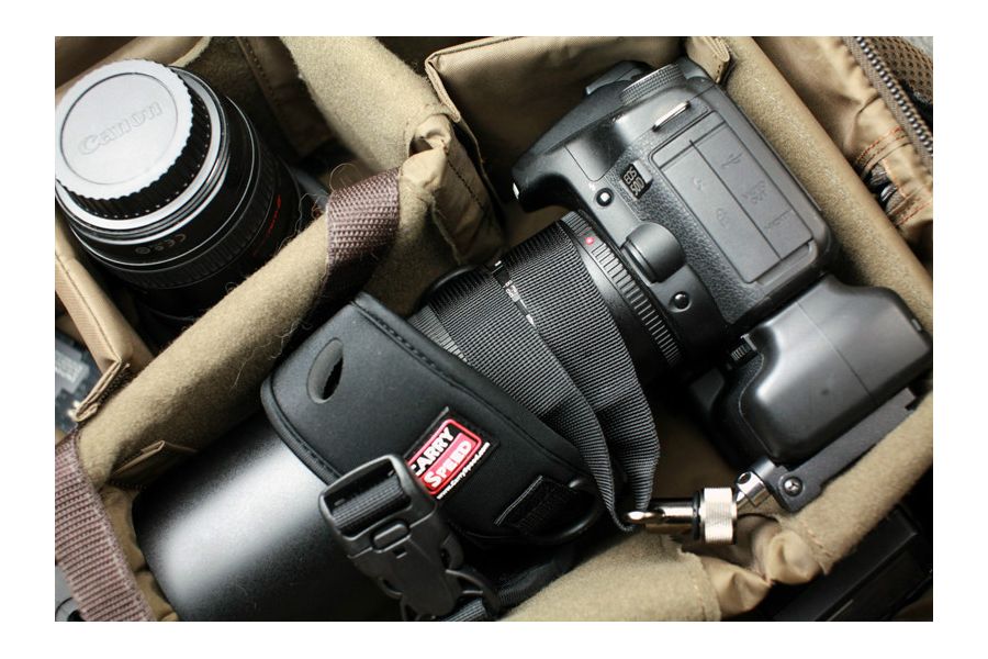 Carry Speed FS-PRO camera sling strap with F-1 foldable mounting plate