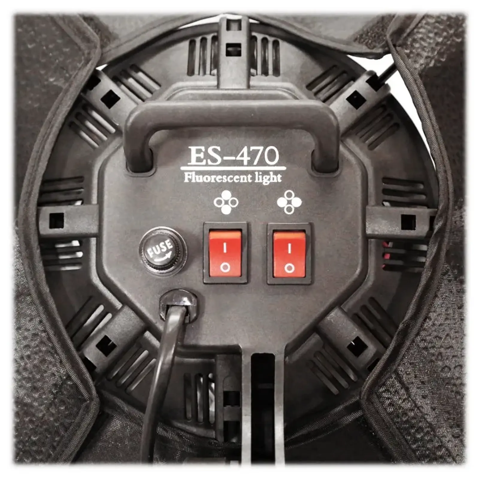 Caruba SLS-1 All-in-1 Light Set Daylight LED komplet kontinuirana studijska rasvjeta 2x stalak + 2x softbox 50x70cm + 2x držač za E27 žarulje + 8x E27 25W žarulje