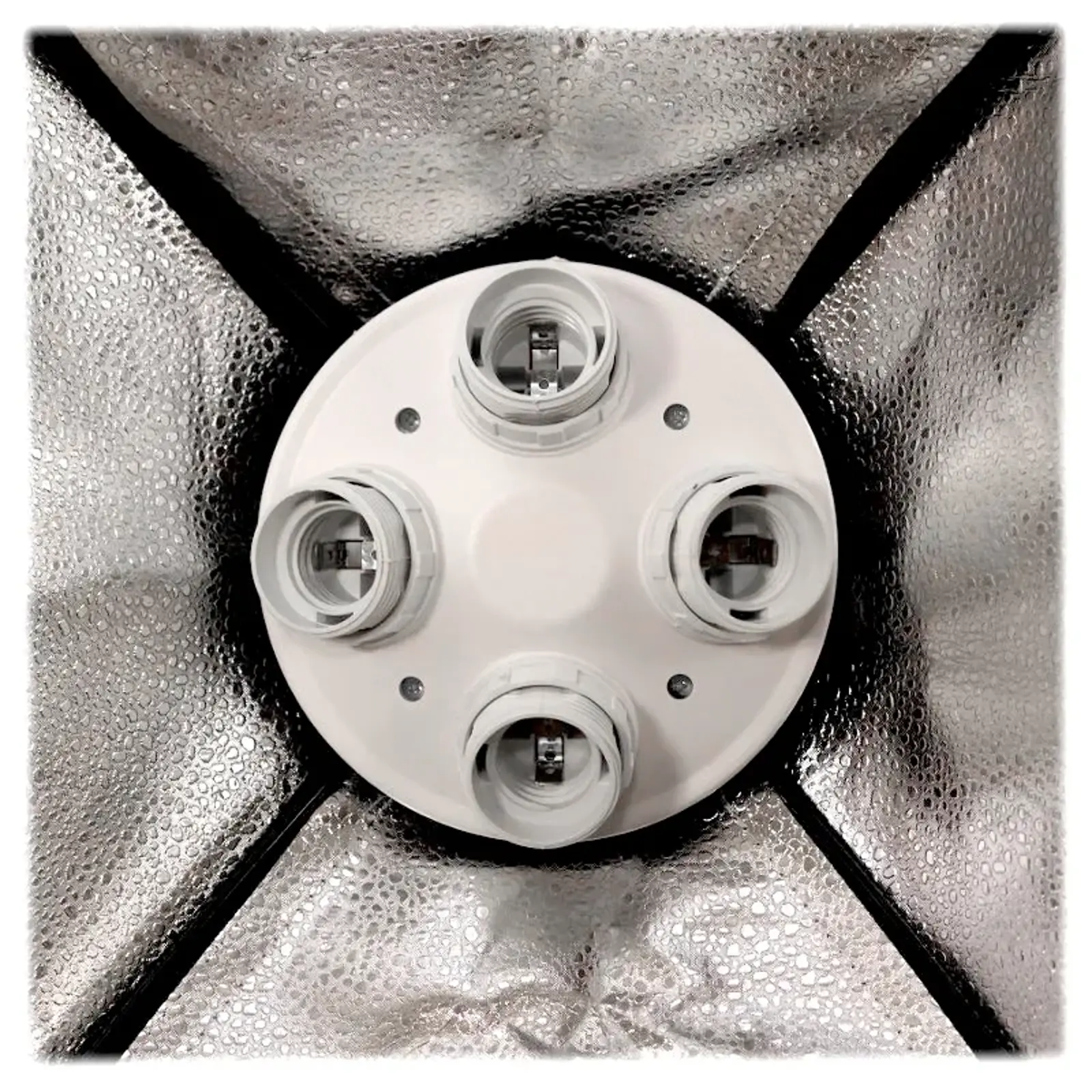 Caruba SLS-1 All-in-1 Light Set Daylight LED komplet kontinuirana studijska rasvjeta 2x stalak + 2x softbox 50x70cm + 2x držač za E27 žarulje + 8x E27 25W žarulje