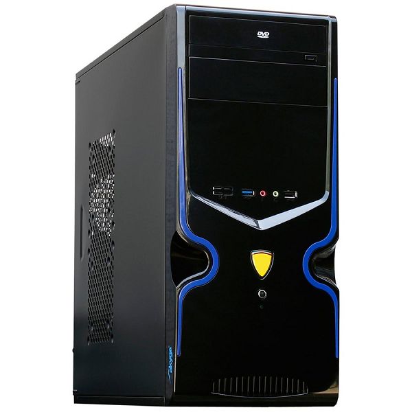 Case MIDI ATX Akyga AKY919BB USB 3.0 w/o PSU