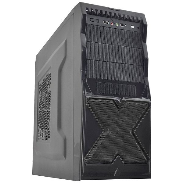 Case Midi ATX Gamer Akyga AKY002BK colorFan/12cm w/o PSU