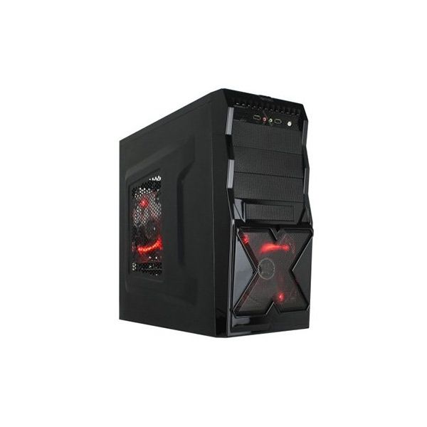 Case Midi ATX Gamer Akyga AKY002BR colorFan/12cm w/o PSU