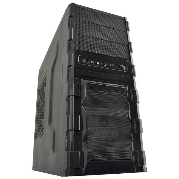 Case Midi ATX Gamer Akyga AKY001BK colorFan/12cm w/o PSU