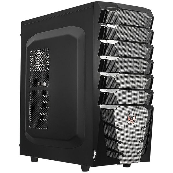 Case Midi Gamer ATX Akyga AKY008BK w/o PSU