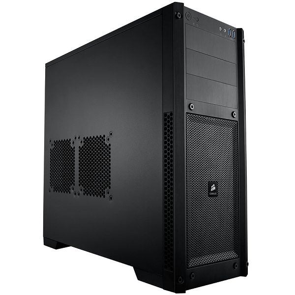 Chassis CORSAIR Carbide Series 300R Midi Tower, 1x ATX, 7 slots, 1xaudio, Steel, PSU installed 0 x, Black