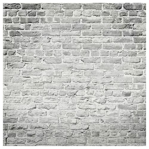 Click Props Background Vinyl with Print Brick White 1,52x1,52m studijska foto pozadina s grafikom