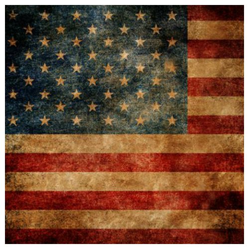 Click Props Background Vinyl with Print American Flag 1,52x1,52m studijska foto pozadina s grafikom