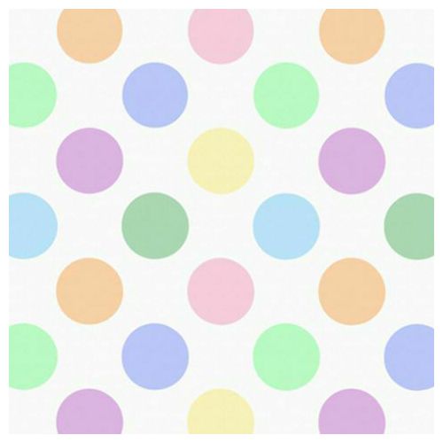 Click Props Background Vinyl with Print Coloured Dots 1,52x1,52m studijska foto pozadina s grafikom