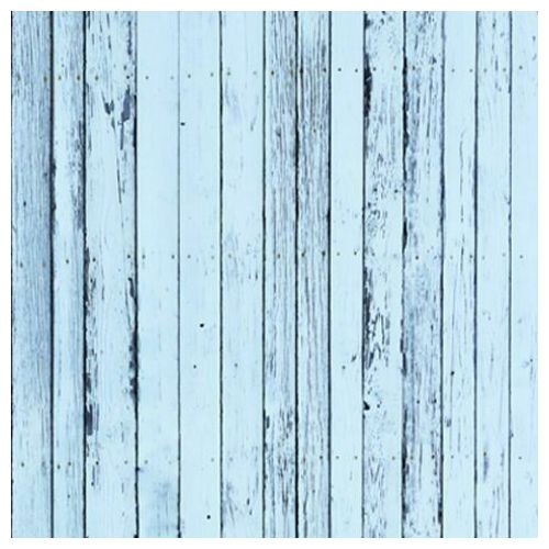 Click Props Background Vinyl with Print Blue Beach Wood 1,52x1,52m studijska foto pozadina s grafikom